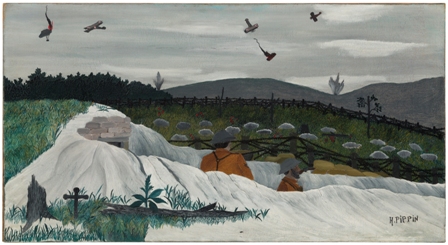 Horace Pippin, Dog Fight over the Trenches